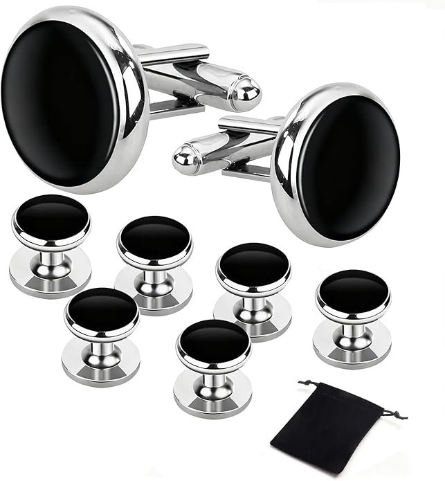 men's tuxedo studs and cufflinks set men's tuxedo studs and cufflinks set
